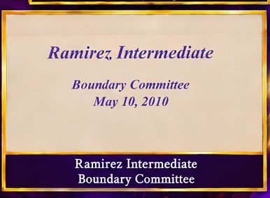 Ramirez Intermediate Boundary Committee document, May 10, 2010